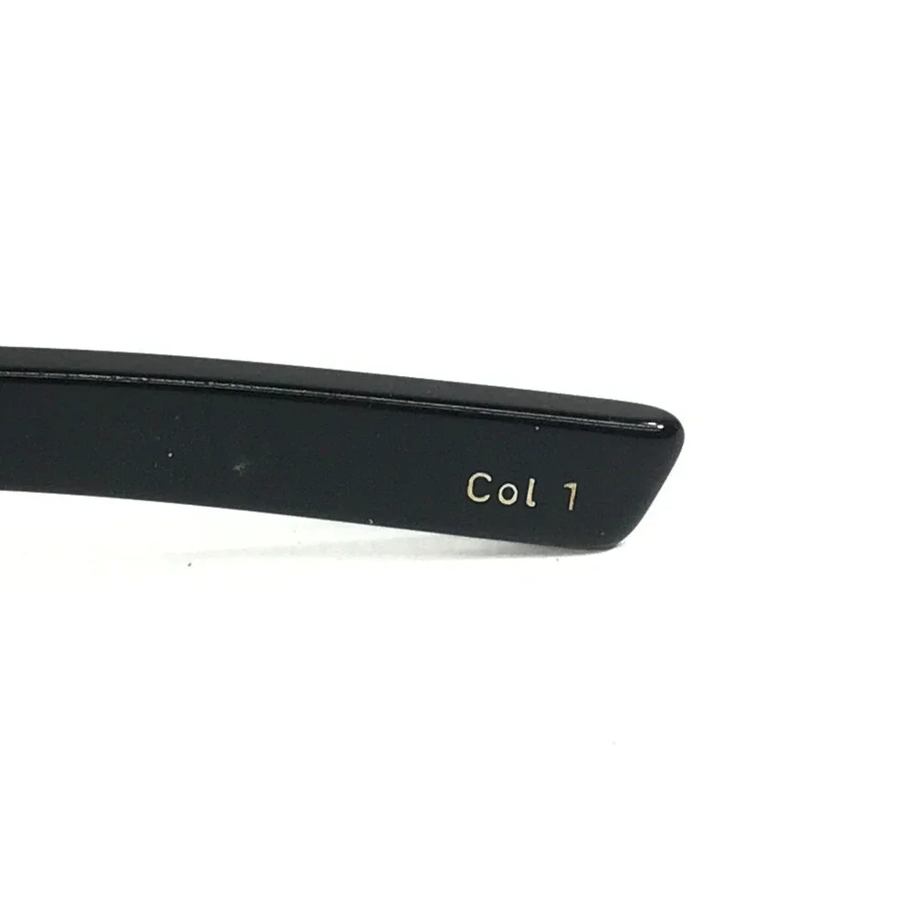 Onkel Eyeglasses Frames Zonk Col 1 Shiny Black Matte Silver Half Rim 50-18-138
